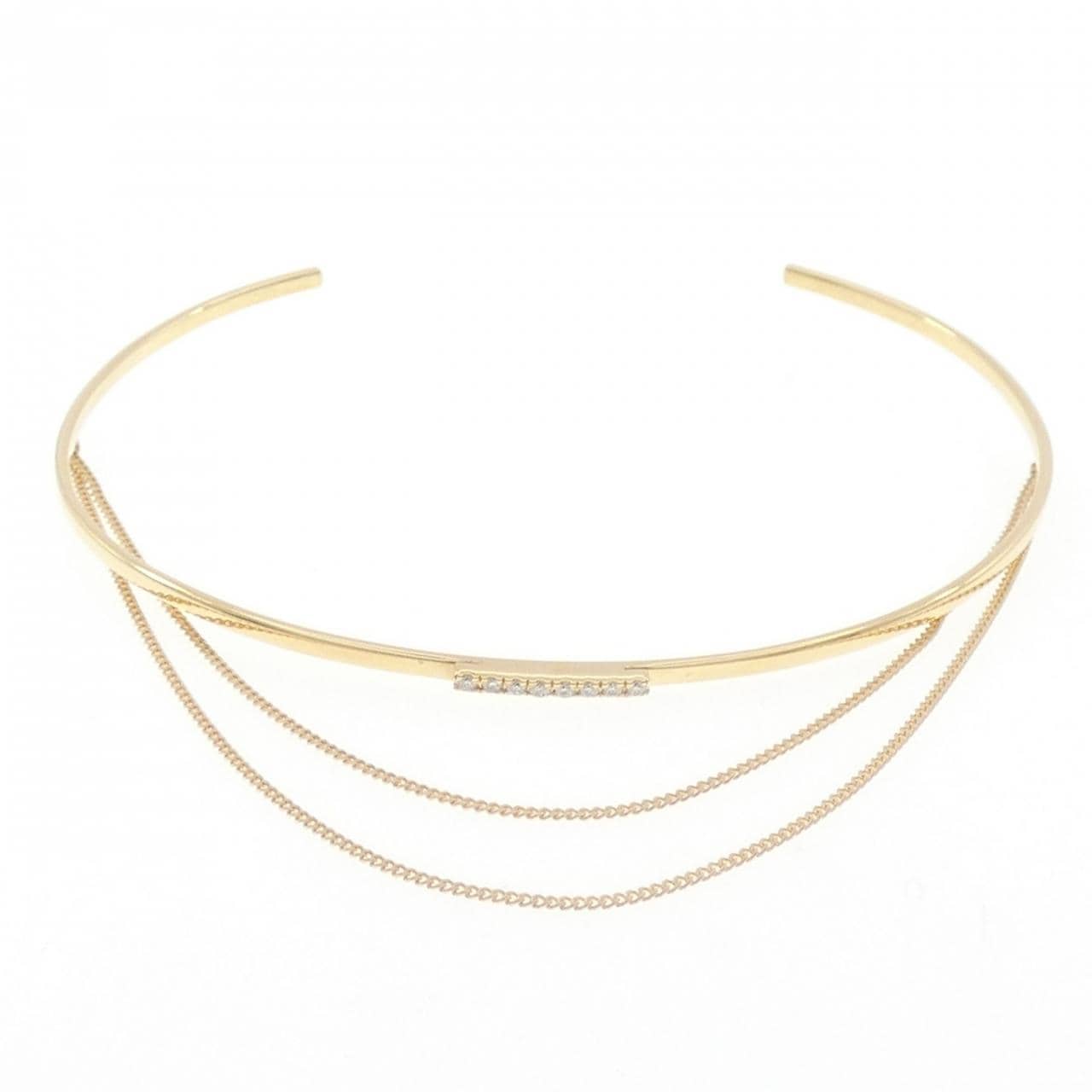 アーカー シャンデリアチェーン バングル 0.04CT