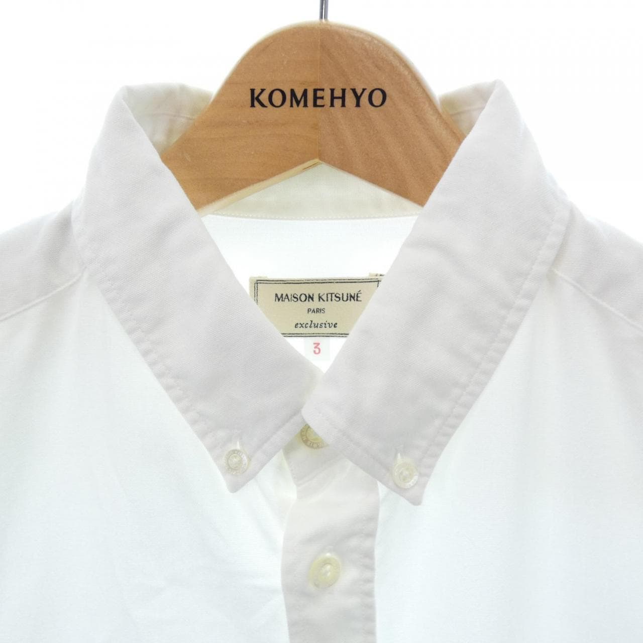 メゾンキツネ MAISON KITSUNE シャツ