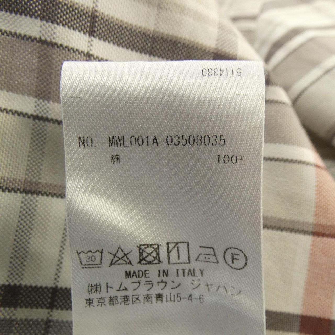 トムブラウン THOM BROWNE MWL001A シャツ