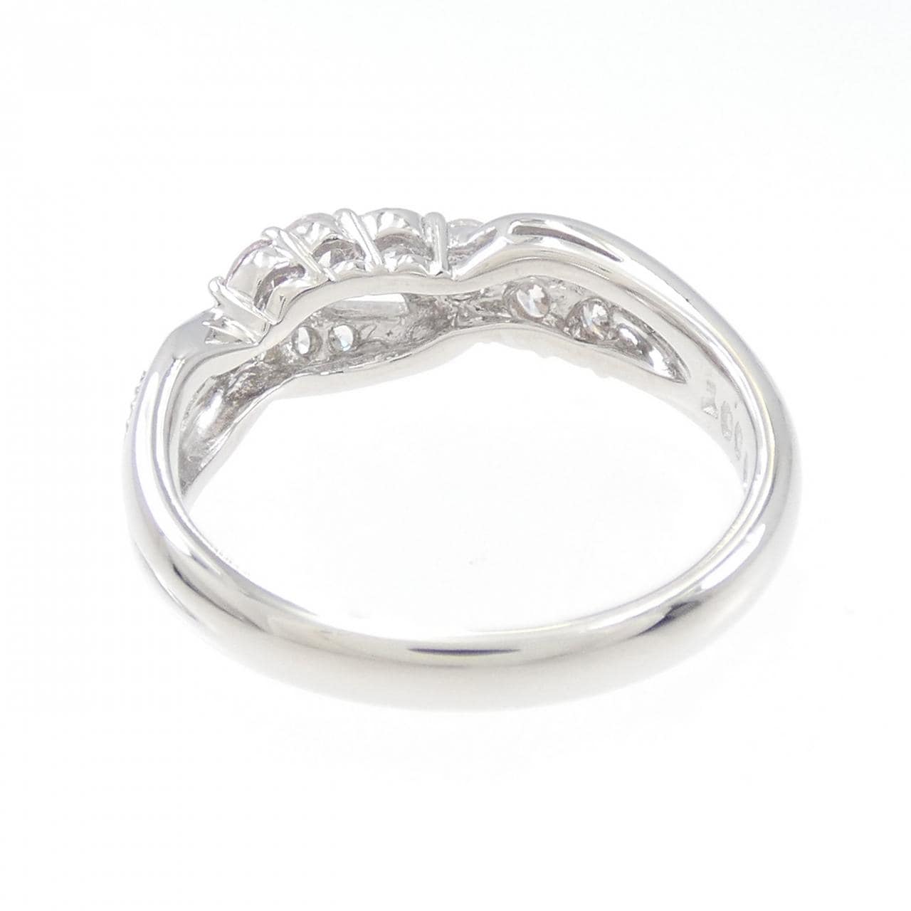 PT ピンクダイヤモンド リング 0.45CT