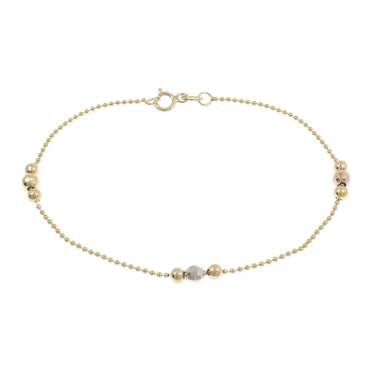 750スリーカラー ブレスレット