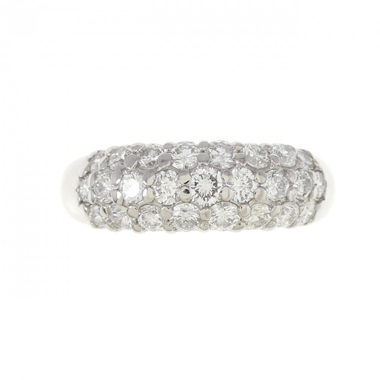 PT Pave Diamond Ring 1.00CT