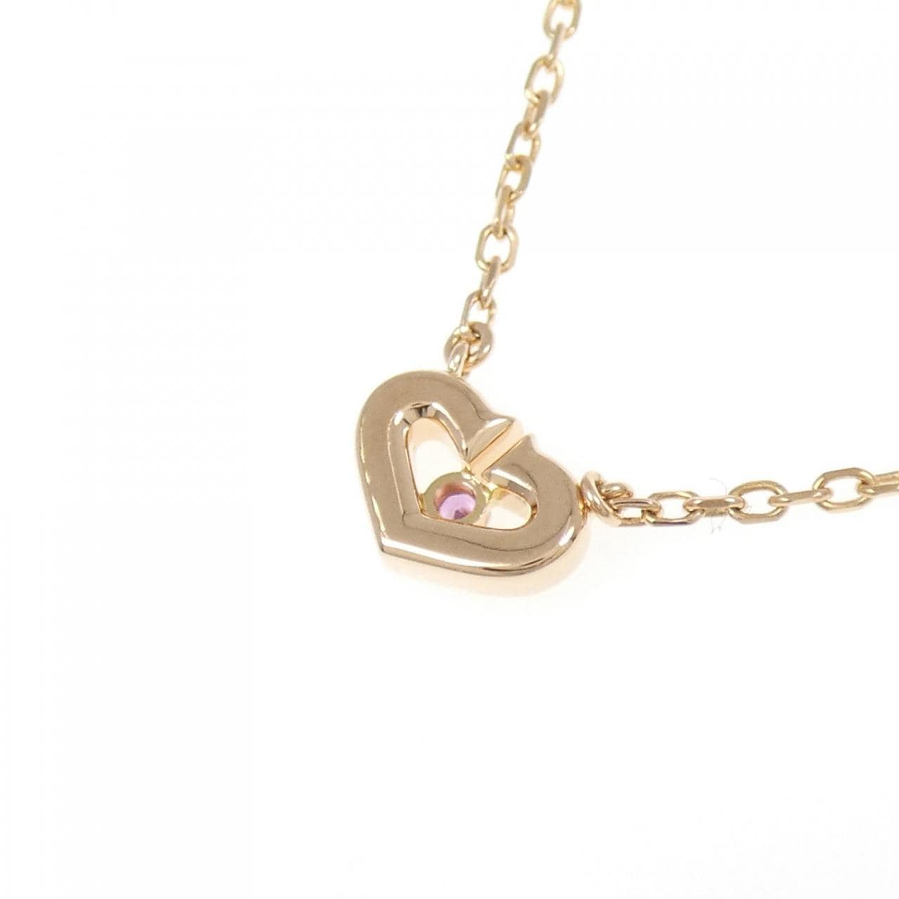 Cartier C heart necklace