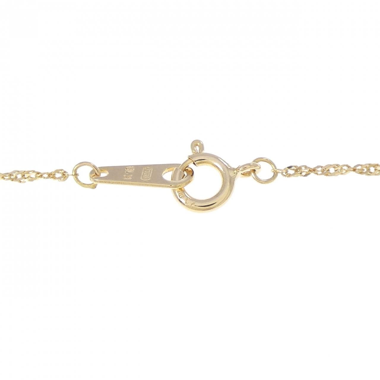 K18YG ダイヤモンド ネックレス 0.10CT