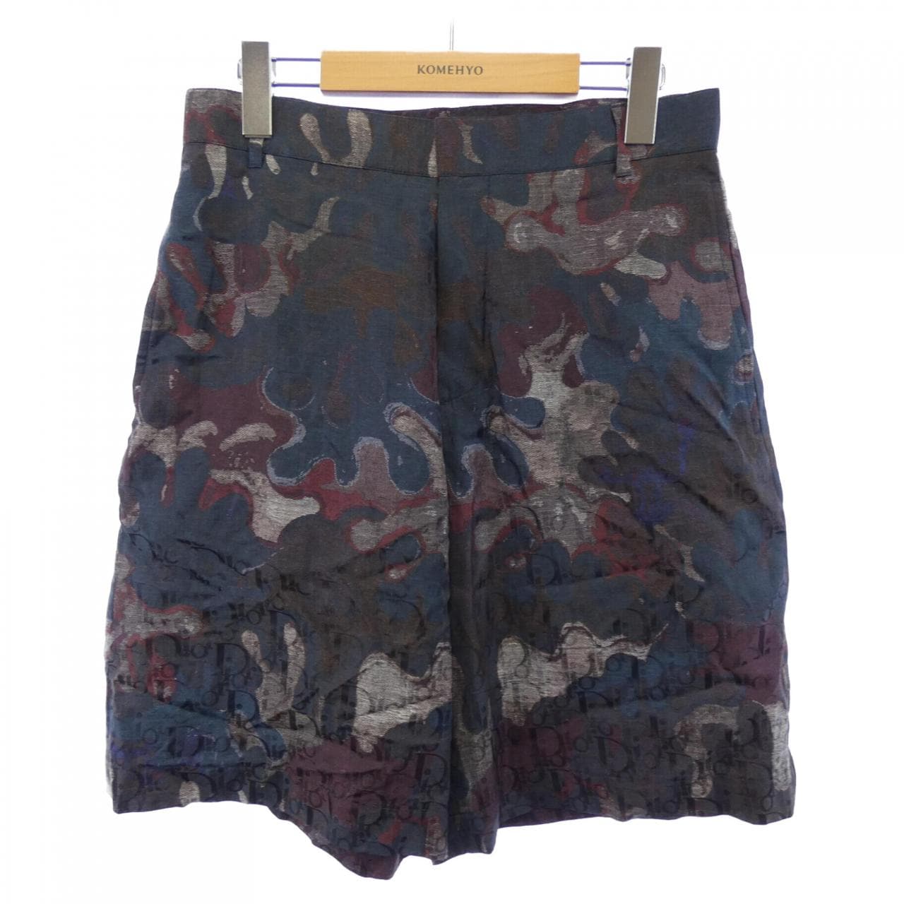 ディオール DIOR PETER DOIG　オブリーク OBLIQUE 013C121A5436 ショートパンツ