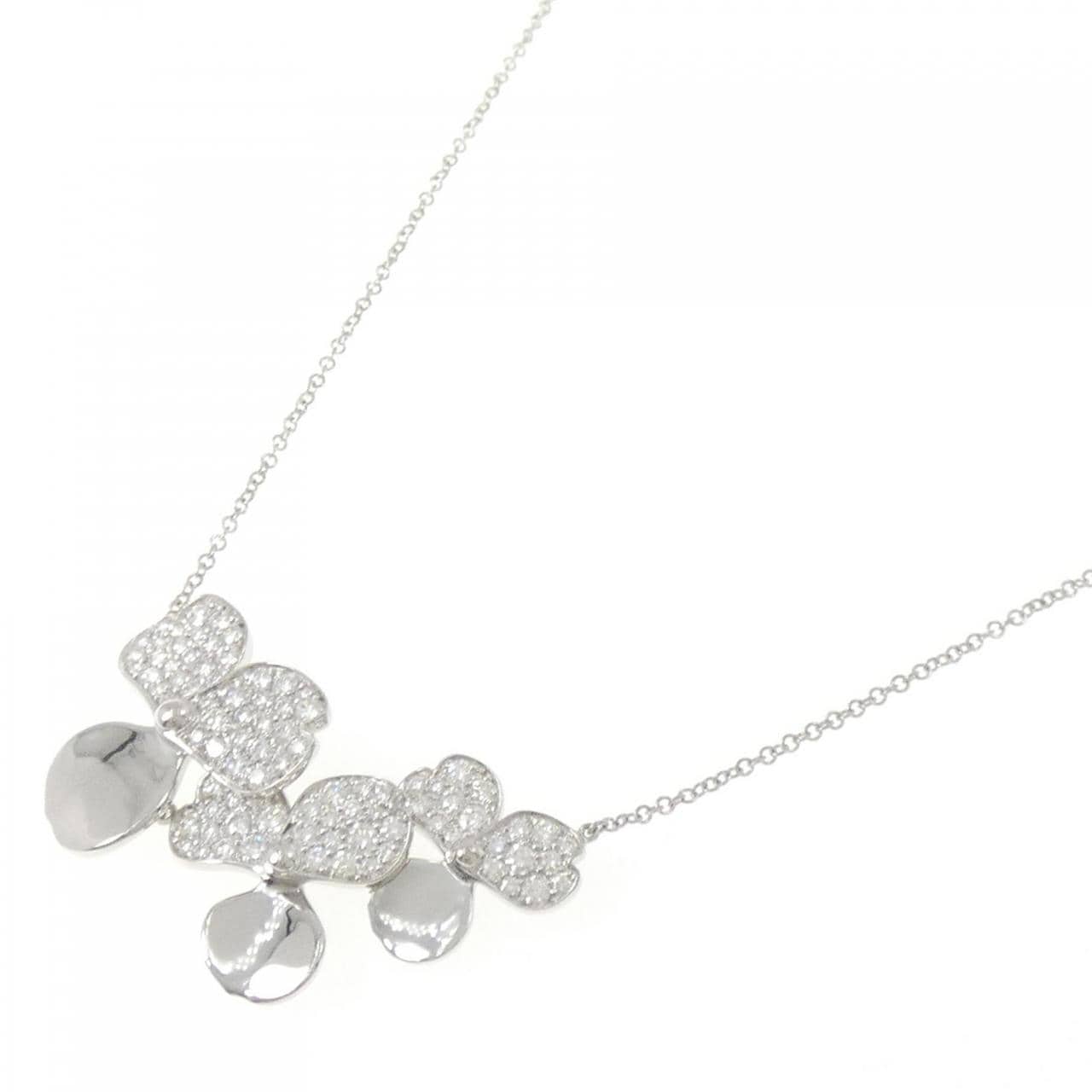 ティファニー ペーパーフラワー クラスター ネックレス