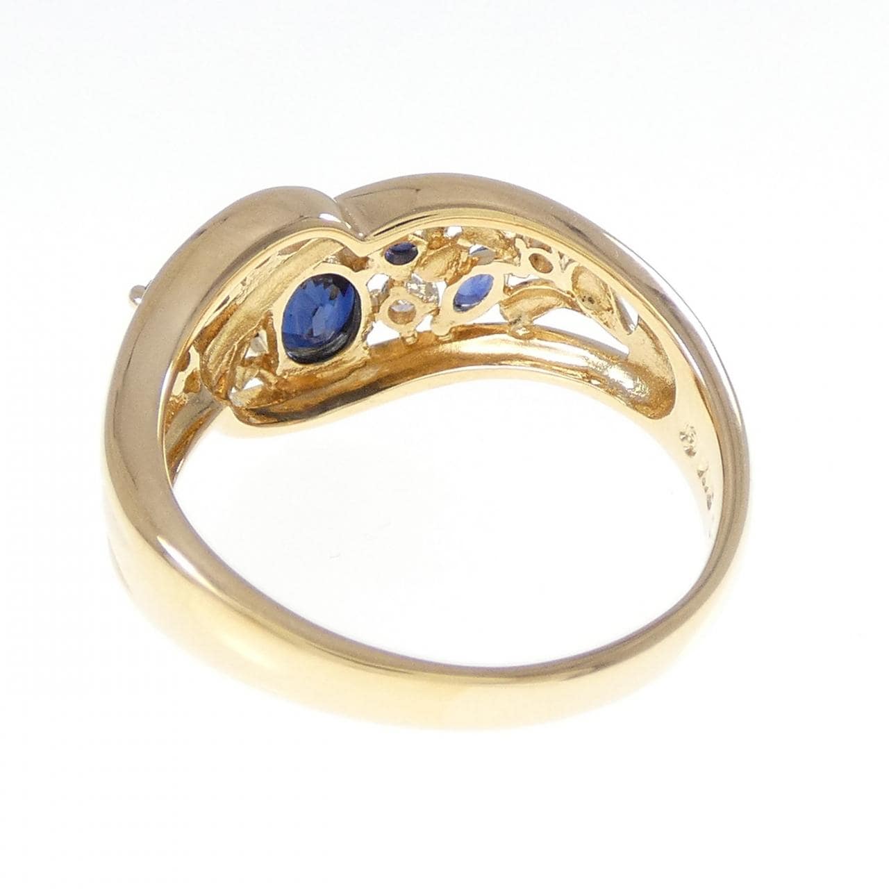 タサキ サファイヤ リング 0.90CT