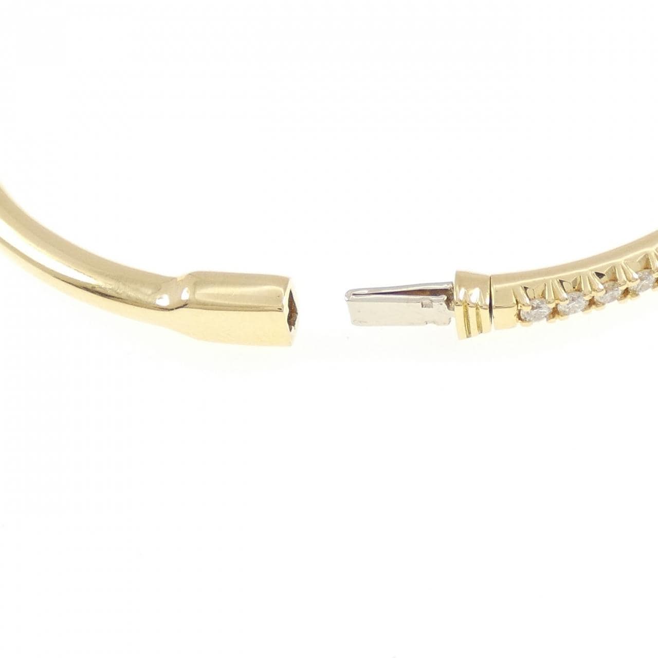 ティファニー メトロ ヒンジ バングル