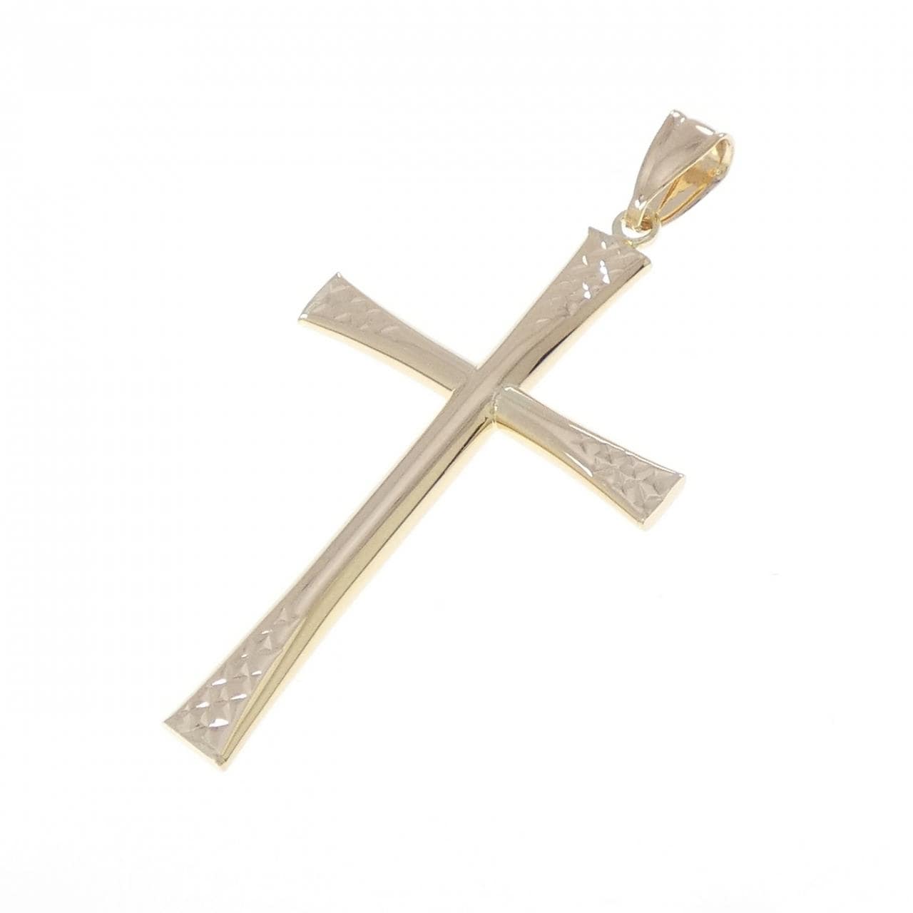 K18YG クロス ペンダント