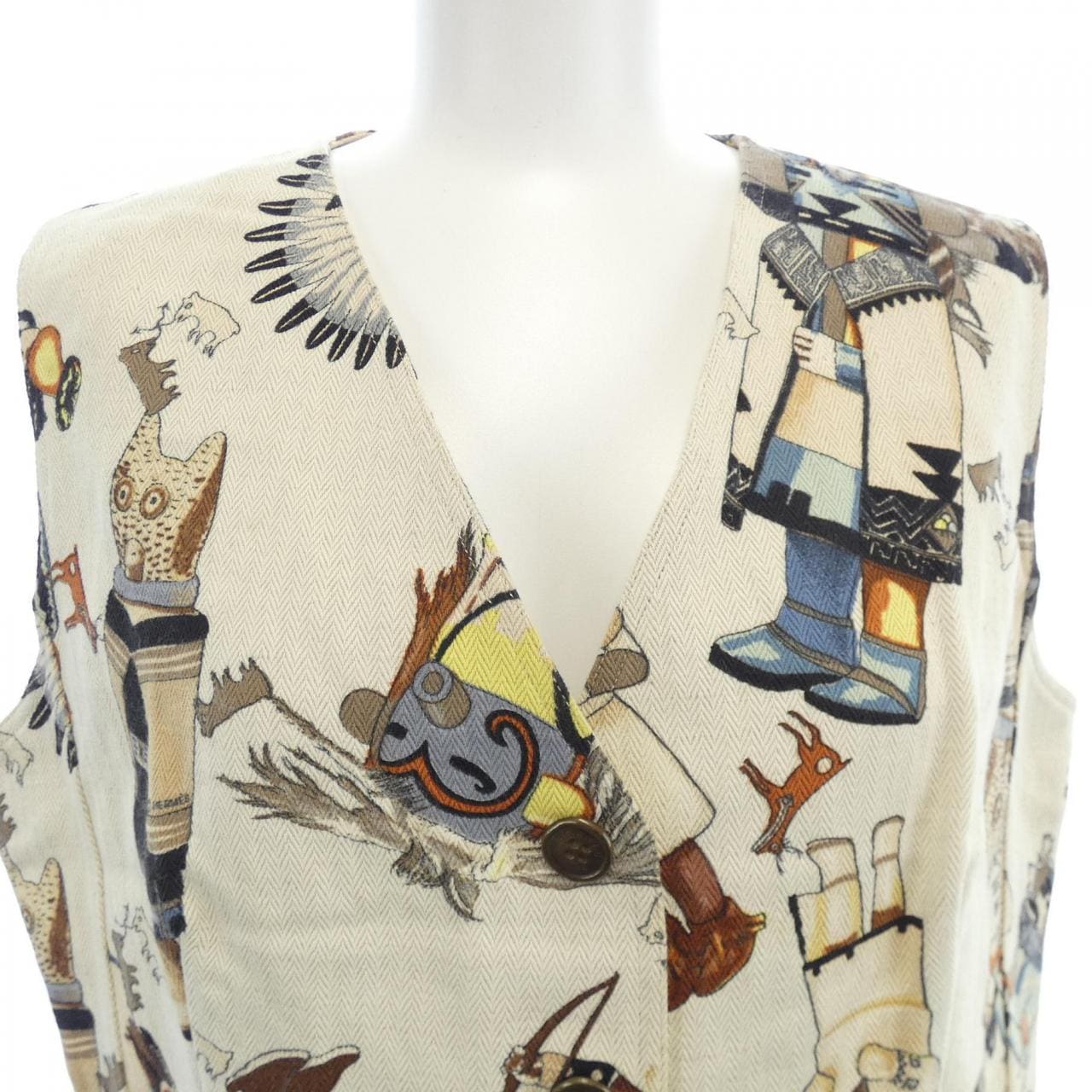 [vintage] HERMES Vest