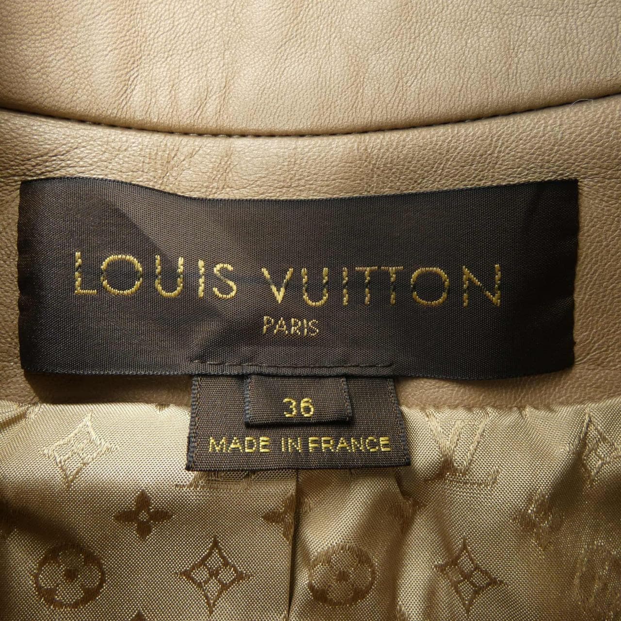 ルイヴィトン LOUIS VUITTON レザージャケット