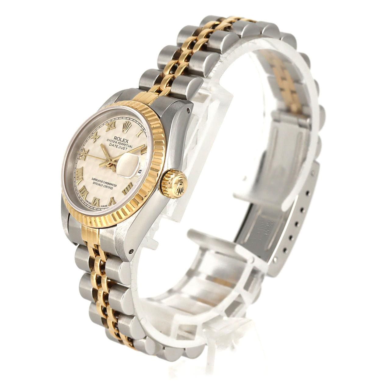 ロレックス デイトジャスト 69173 SSxYG 自動巻 X番