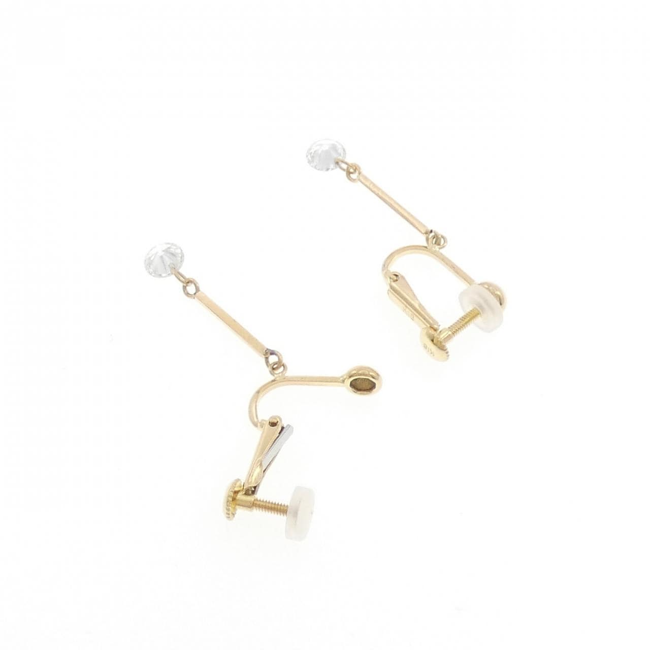 K18YG ダイヤモンド イヤリング 0.611CT