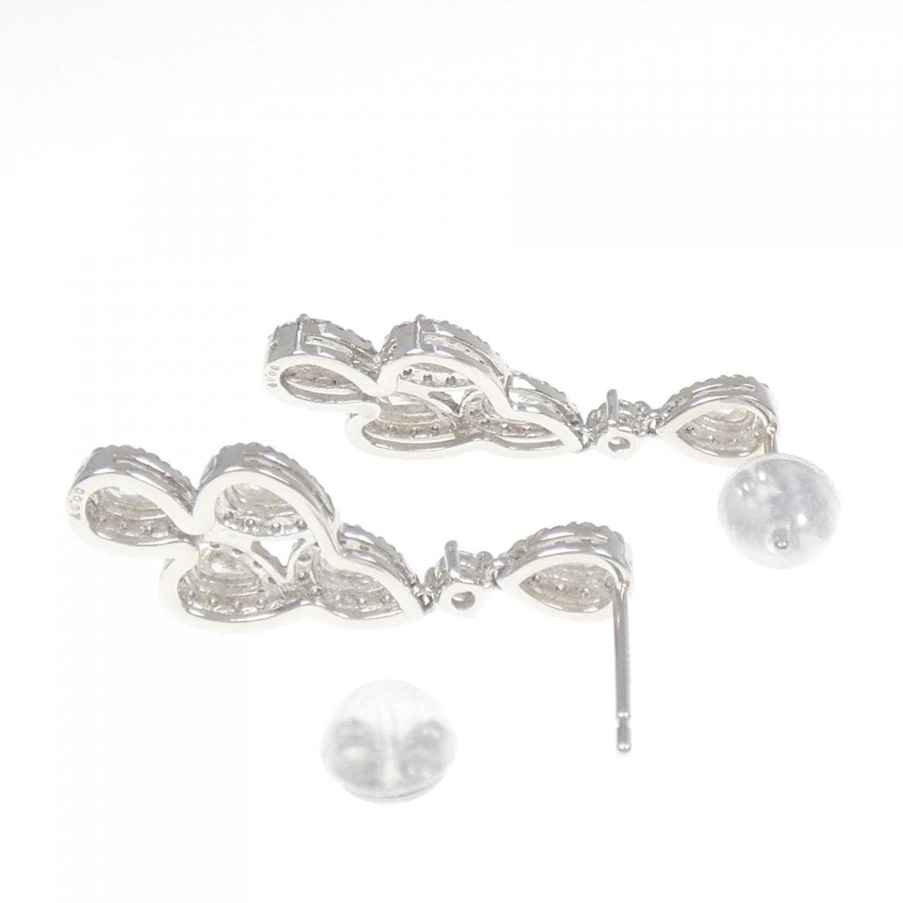 【新品】PT900 ダイヤモンド ピアス 1.14CT