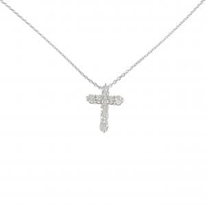 PT900/PT850 クロス ダイヤモンド ネックレス 1.00CT