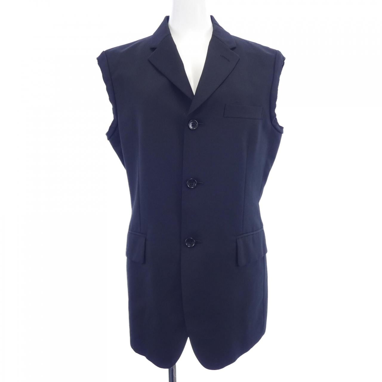 ブラックコムデギャルソン BLACK COMME des GARCONS 1I-J202 ロングベスト