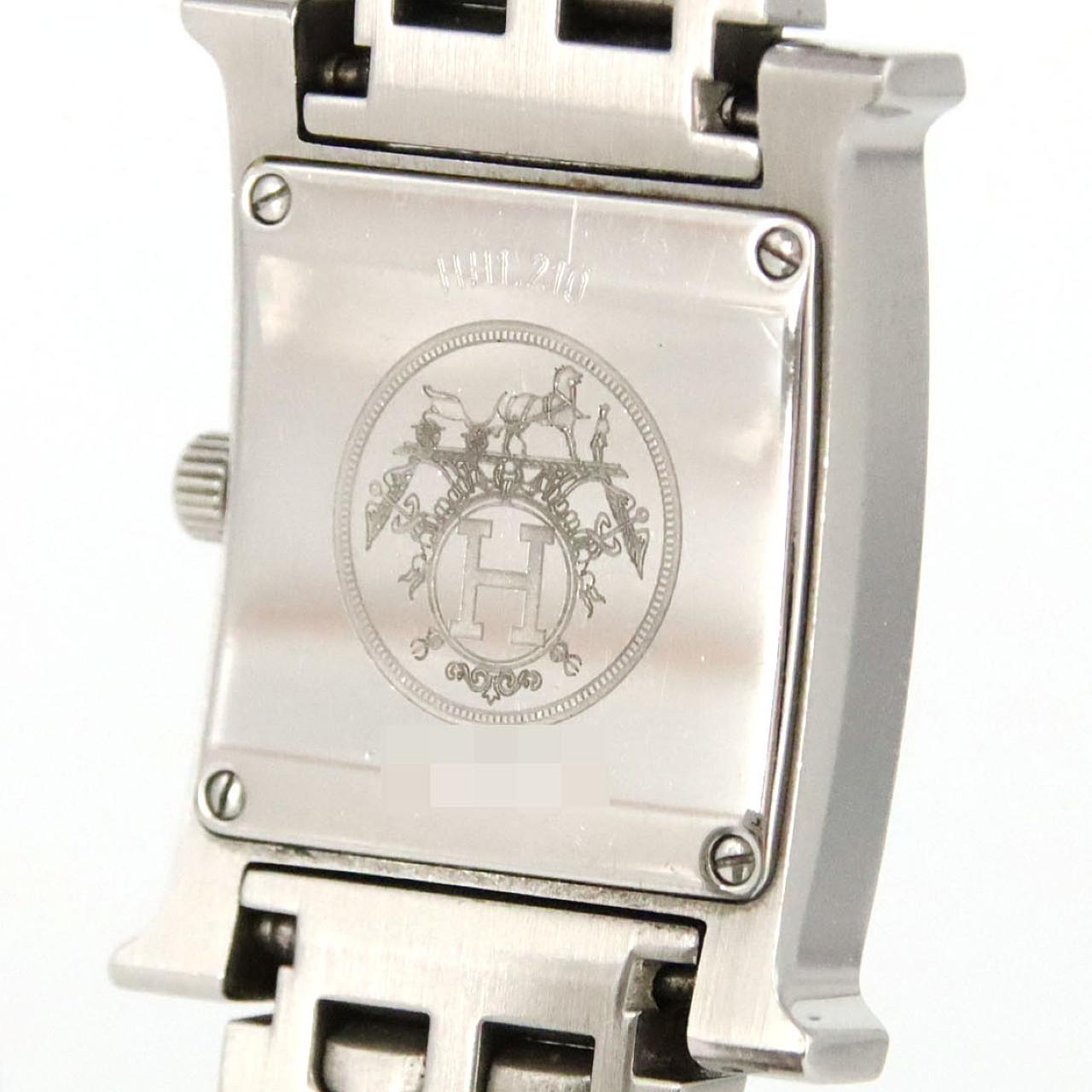 【ノーメンテナンス還元価格】エルメス Hウォッチ HH1.210 SS クォーツ