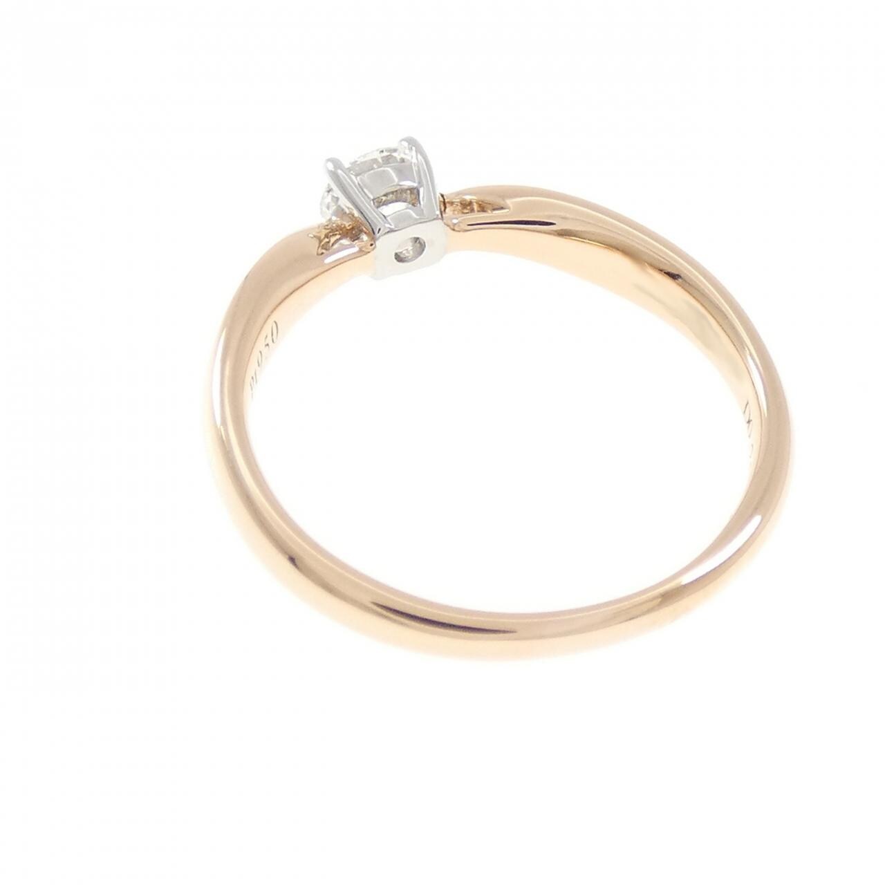 ティファニー ハーモニー リング 0.22CT F VS2 3EXT