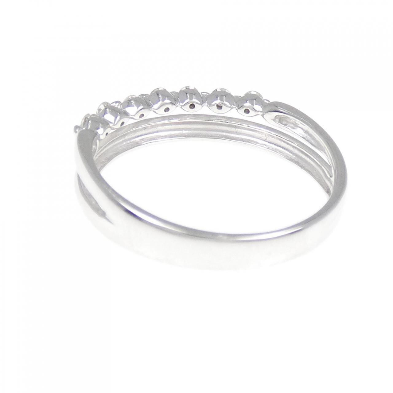 K18WG ダイヤモンド リング 0.16CT