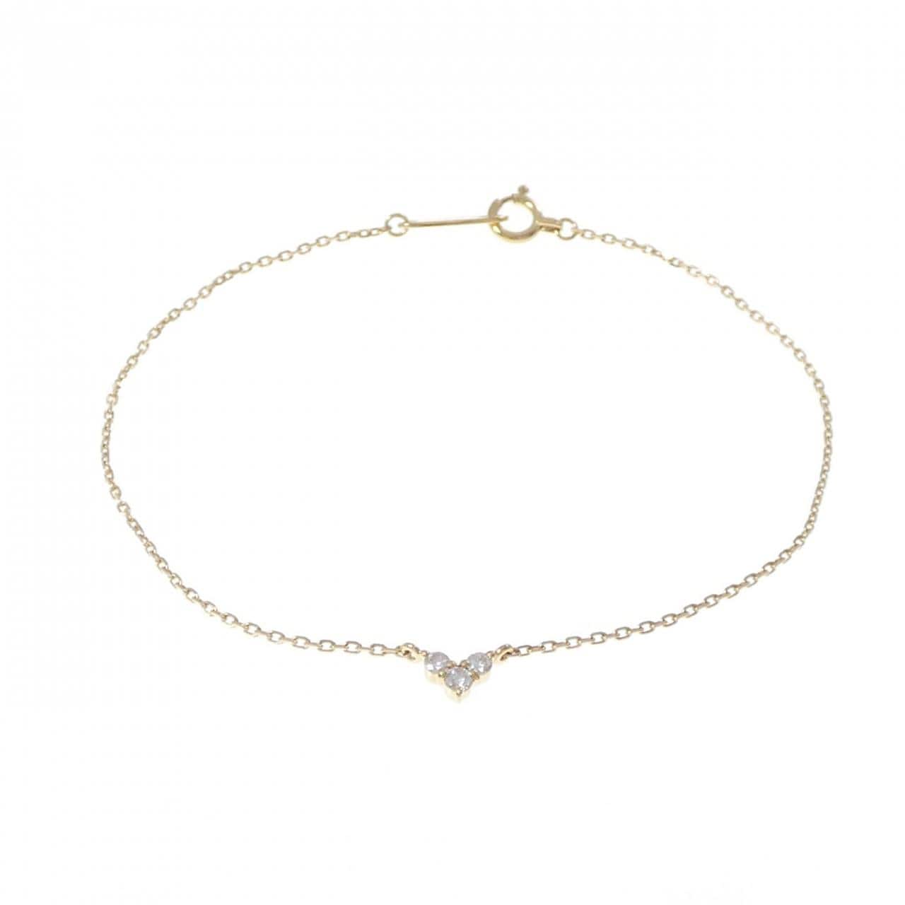 4゜C ダイヤモンド ブレスレット