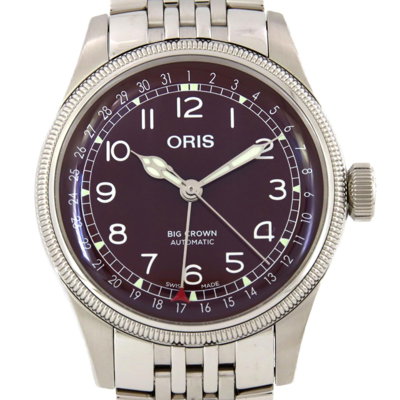 [BRAND NEW] Oris Big Crown Pointer Date 01 754 7741 4068-07 SS Automatic