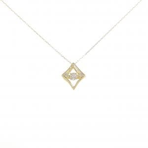 K18YG ダイヤモンド ネックレス 0.10CT
