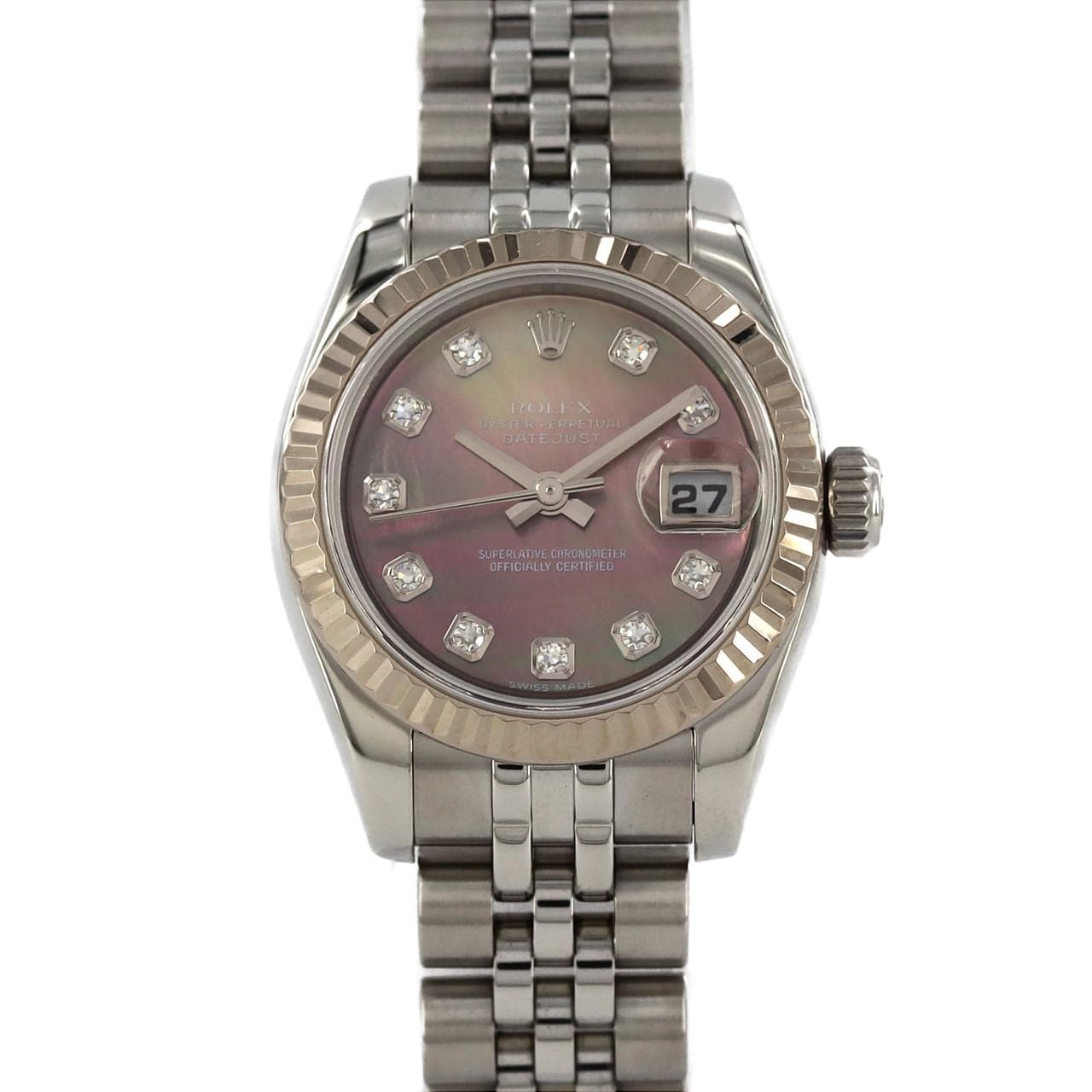 ROLEX Datejust 179174NG SSxWG Automatic V-Serial