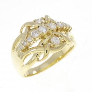 K18YG ダイヤモンド リング 0.50CT