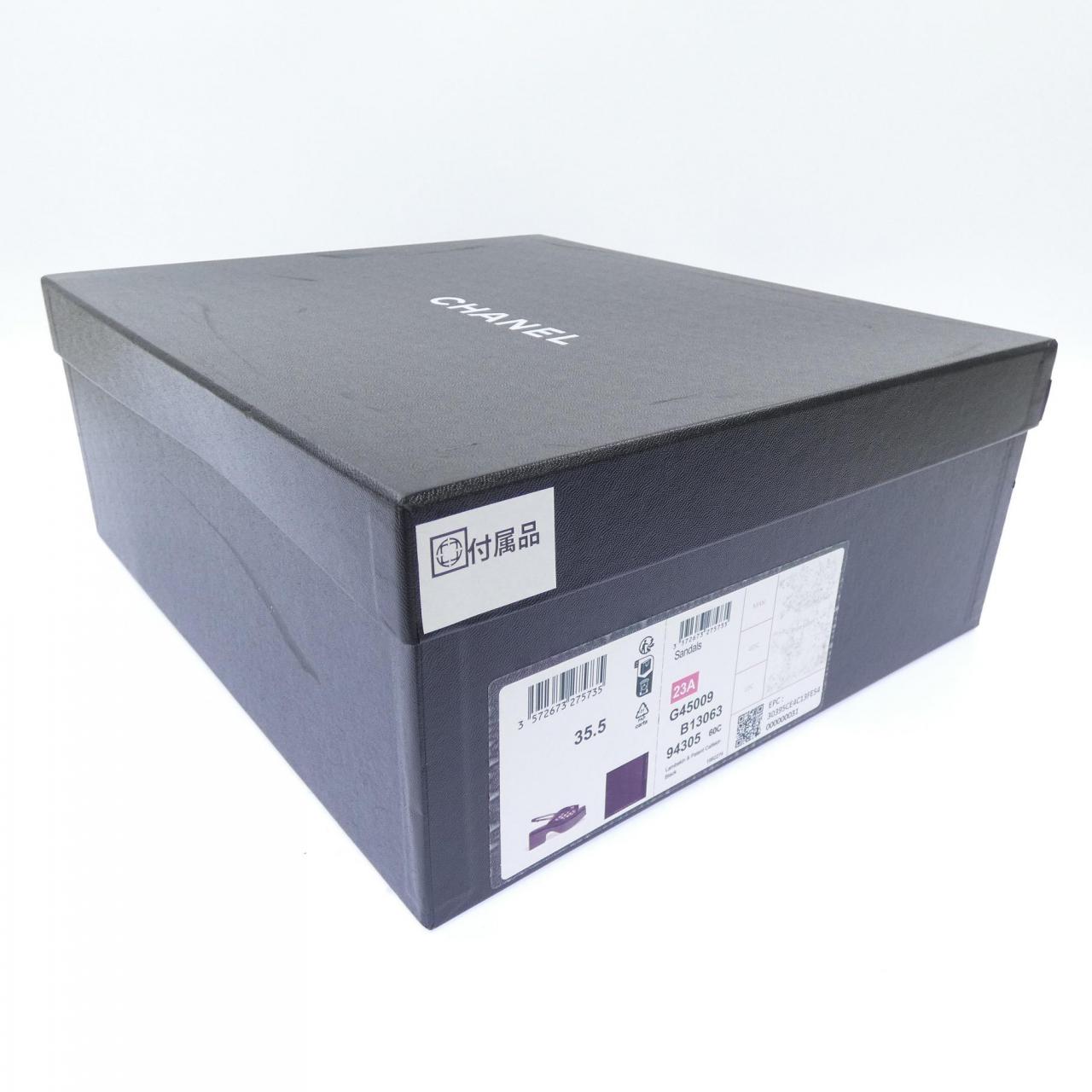 シャネル CHANEL G45009B13063 サンダル