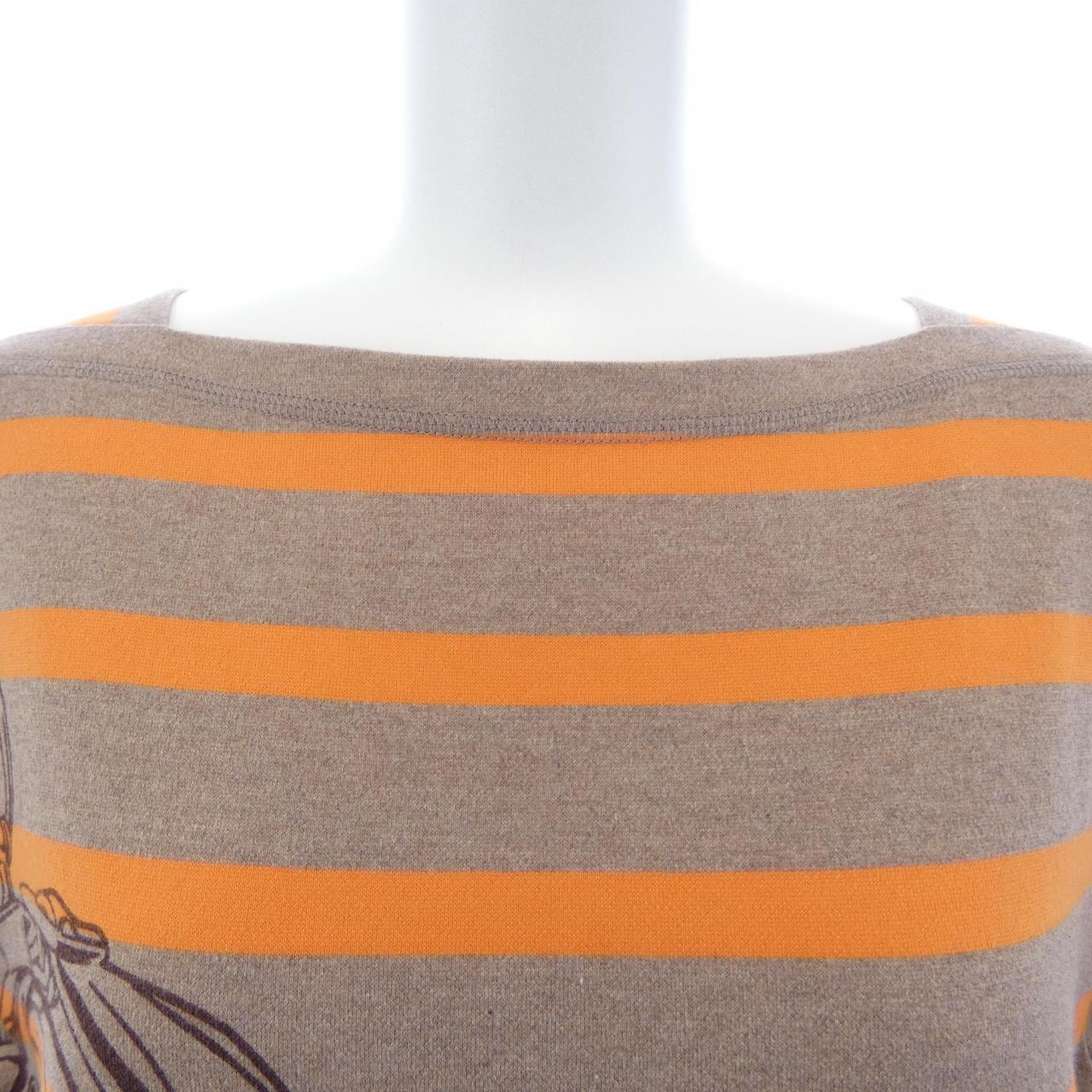 エルメス HERMES ESPRIT MARAINIERE *17-7746 カットワンピース