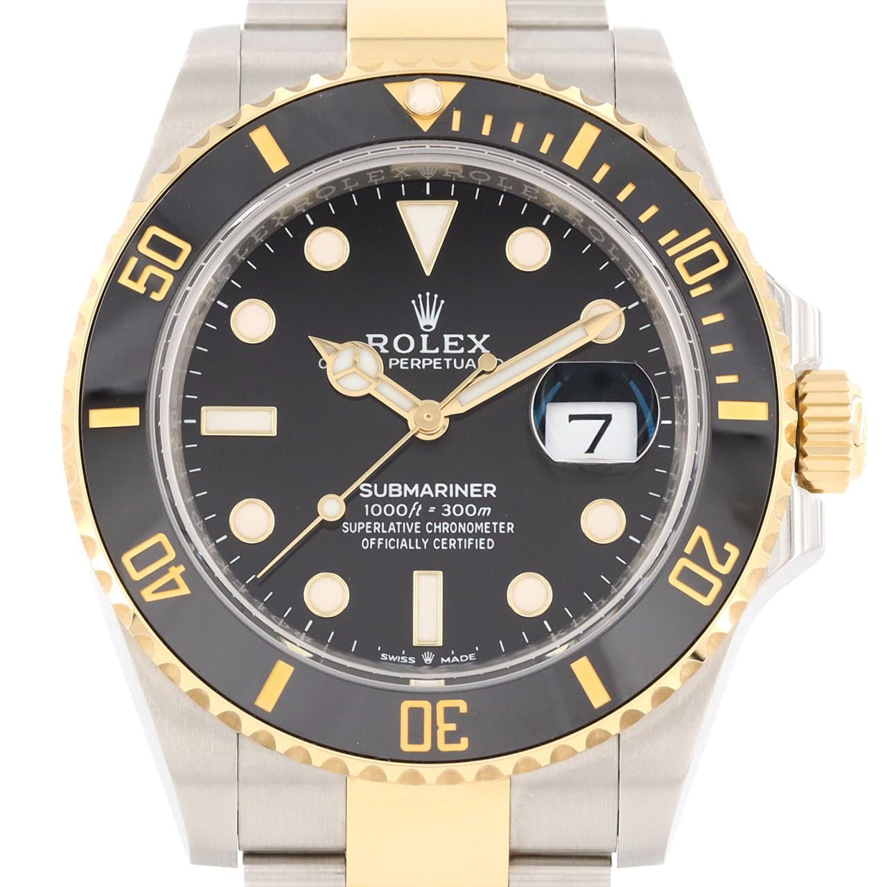 ROLEX Submariner Date 126613LN SSxYG自动上弦random number