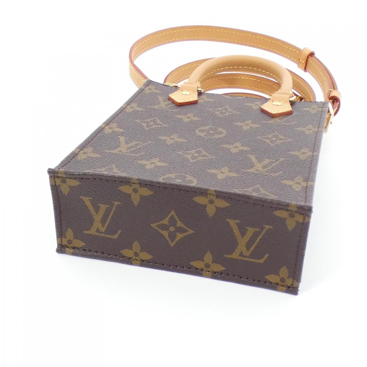 LOUIS VUITTON Monogram Petite Sac Plat M81295 包