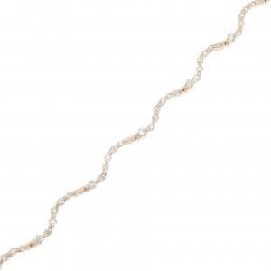 K18PG ダイヤモンド ブレスレット 1.00CT