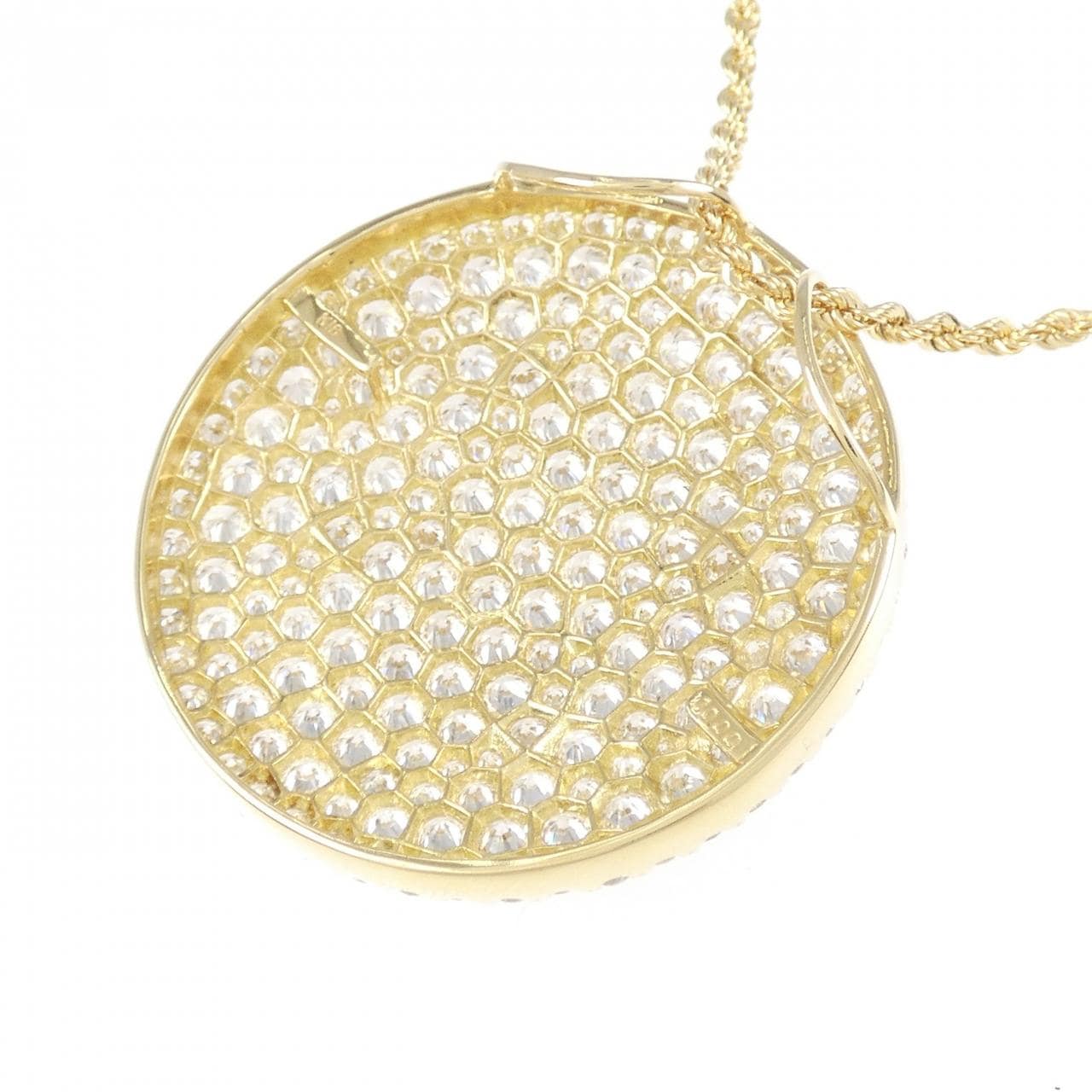 【新品】K18YG ダイヤモンド ネックレス 10.00CT