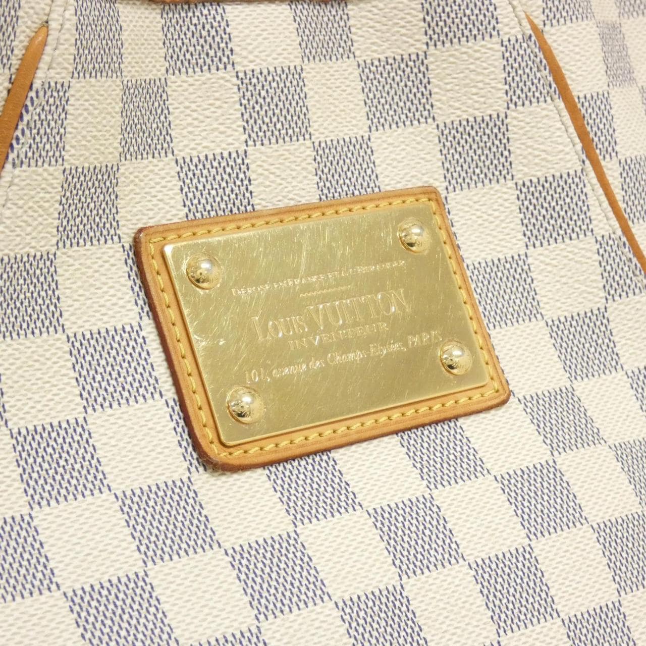 LOUIS VUITTON Damier Azur Galliera PM N55215 單肩包