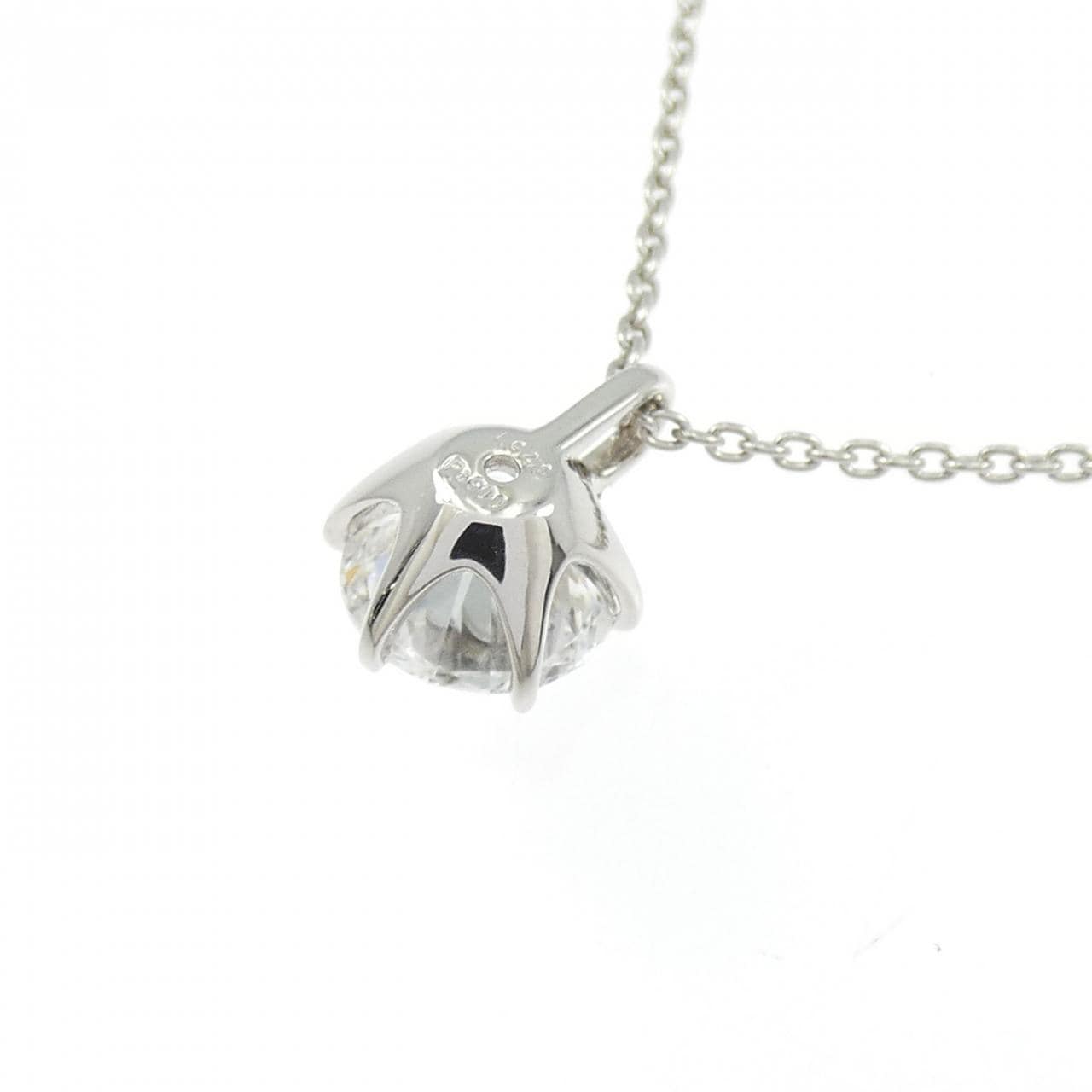 【リメイク】PT900/PT850 ダイヤモンド ネックレス 1.029CT E SI2 EXT