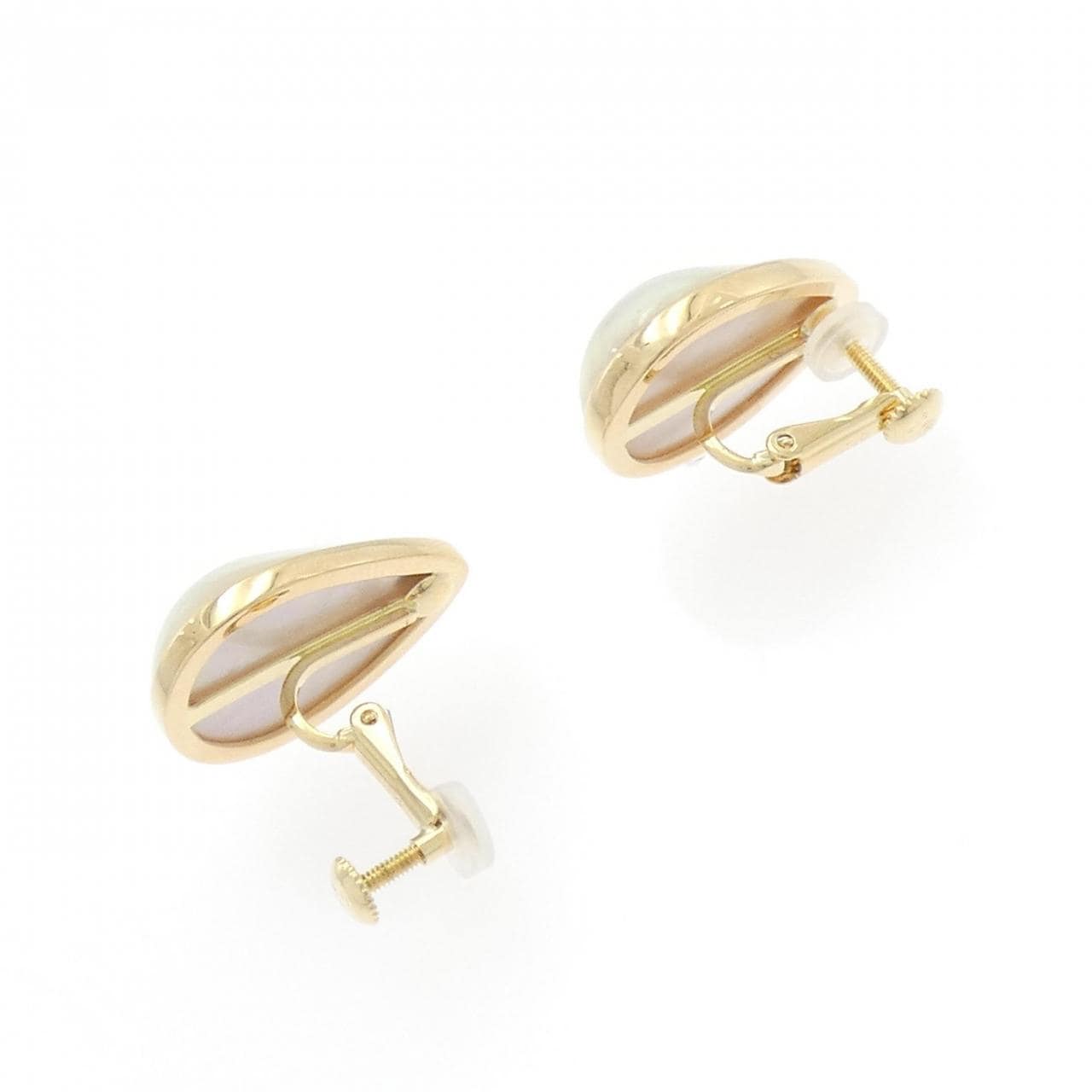 Tasaki mabe pearl earrings
