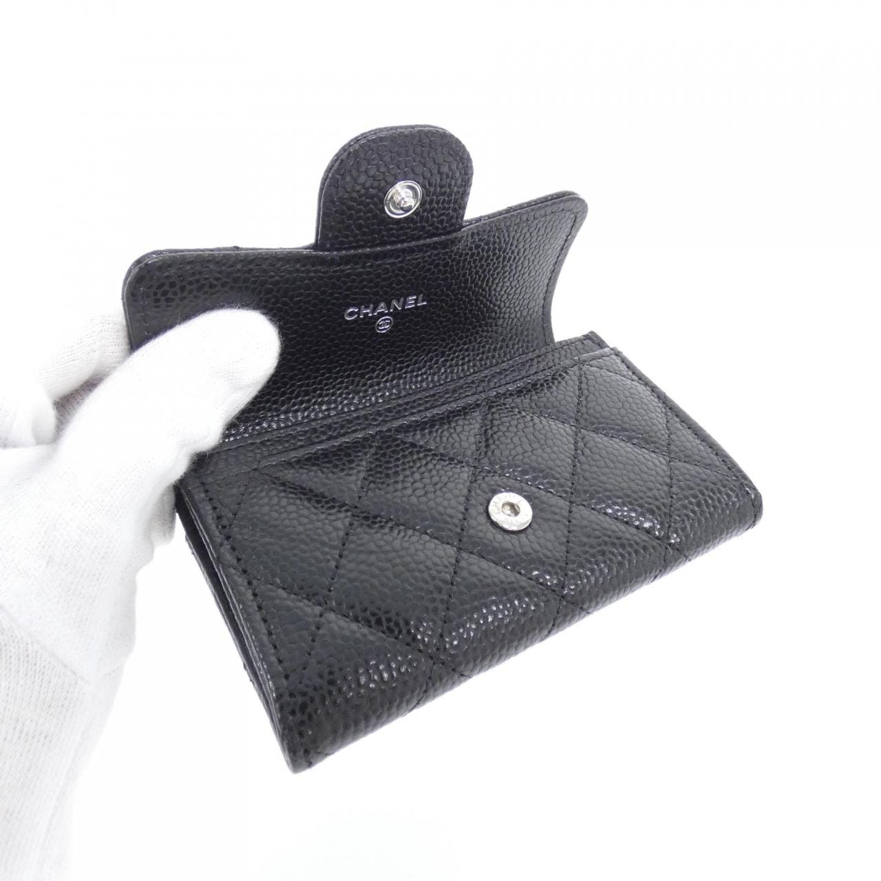 【未使用品】シャネル タイムレスクラシック ライン AP0214 カードケース