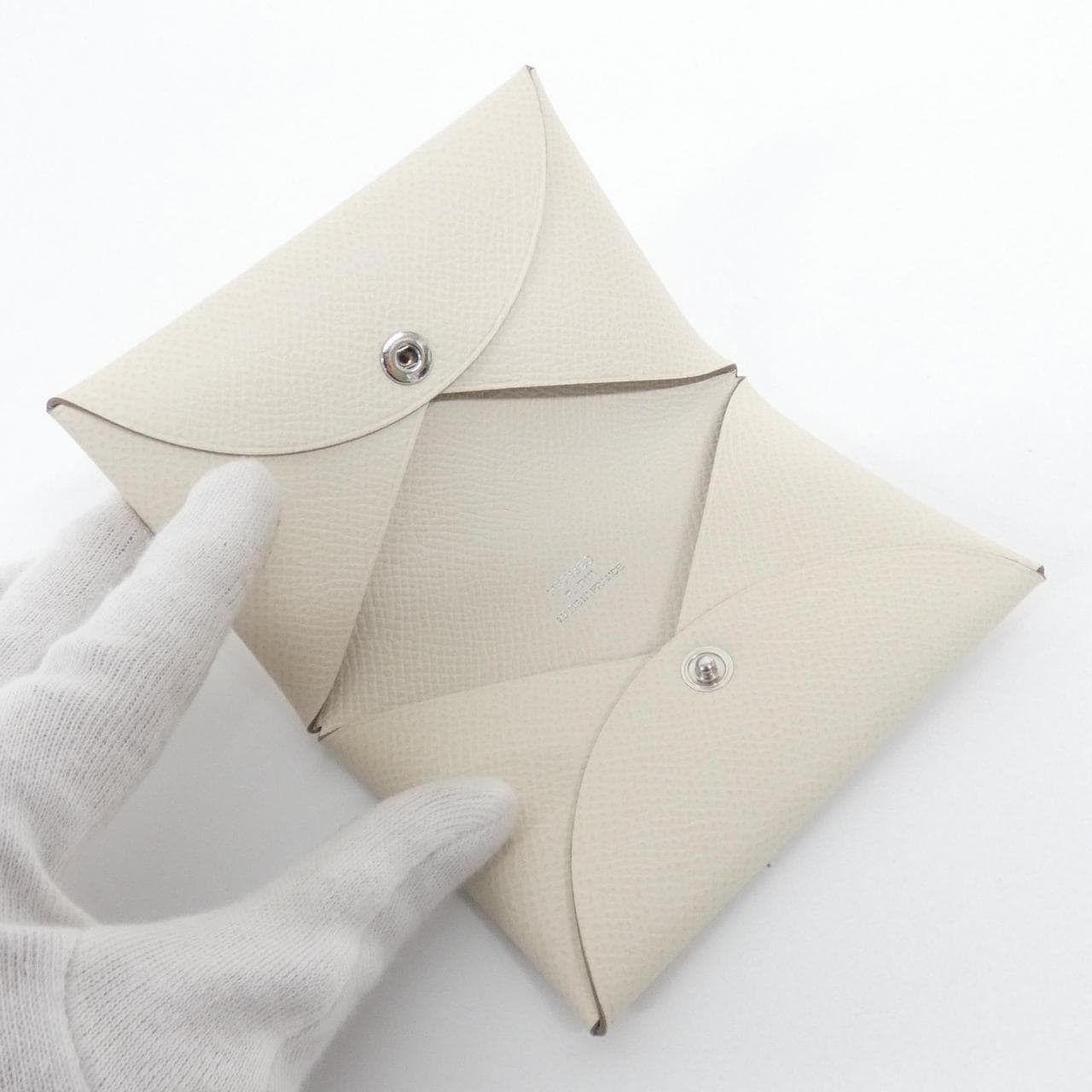 【未使用品】エルメス カルヴィ 044164CK カードケース