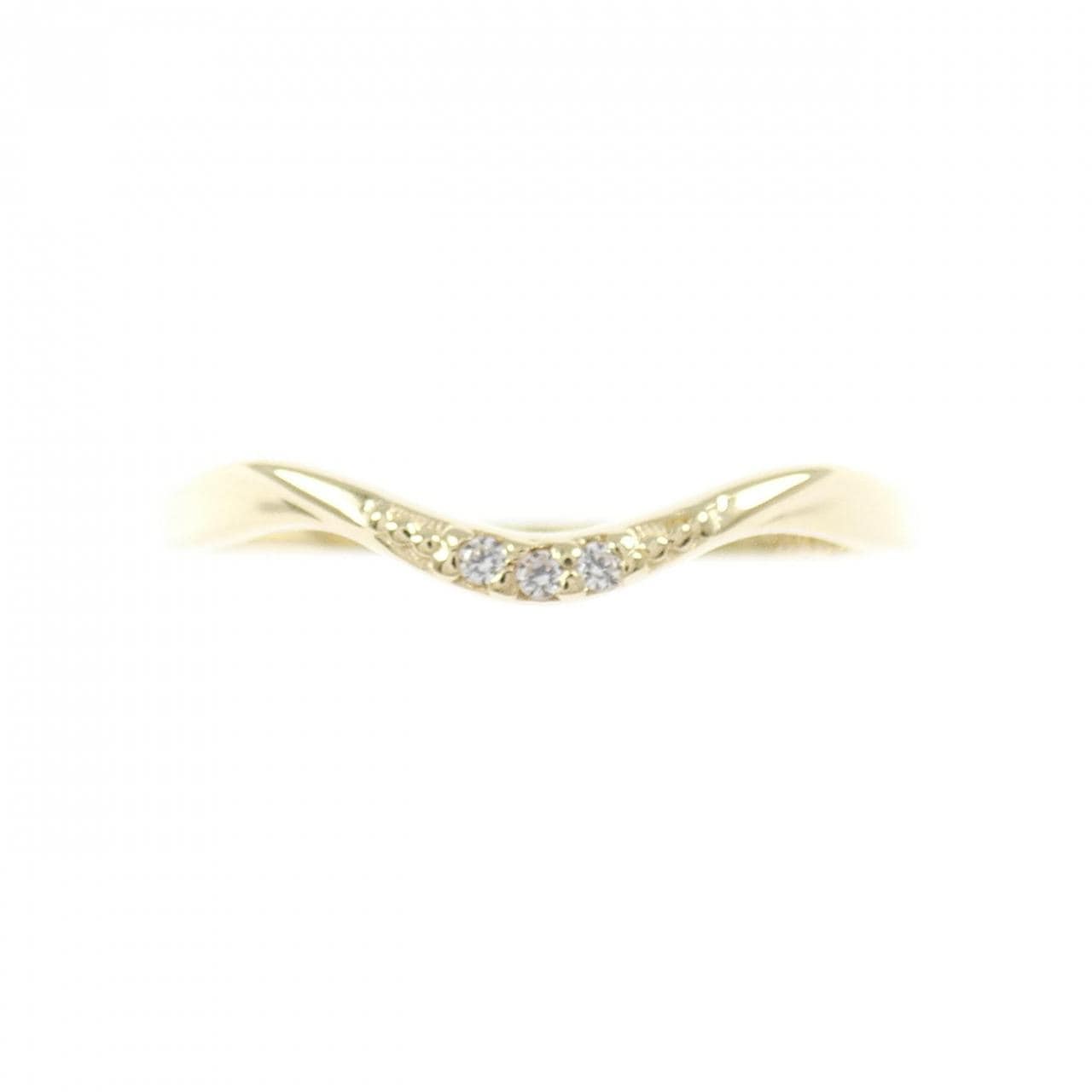 14KYG キュービック リング