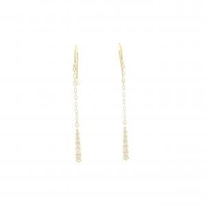 K18YG ダイヤモンド ピアス 0.20CT