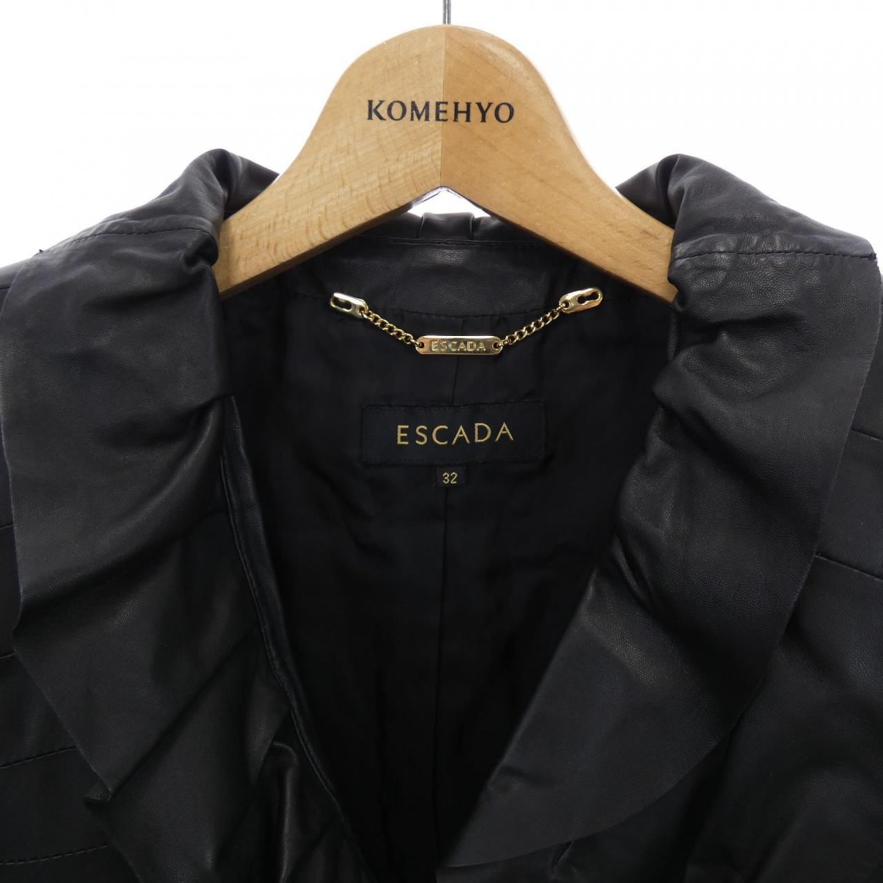 エスカーダ ESCADA レザージャケット
