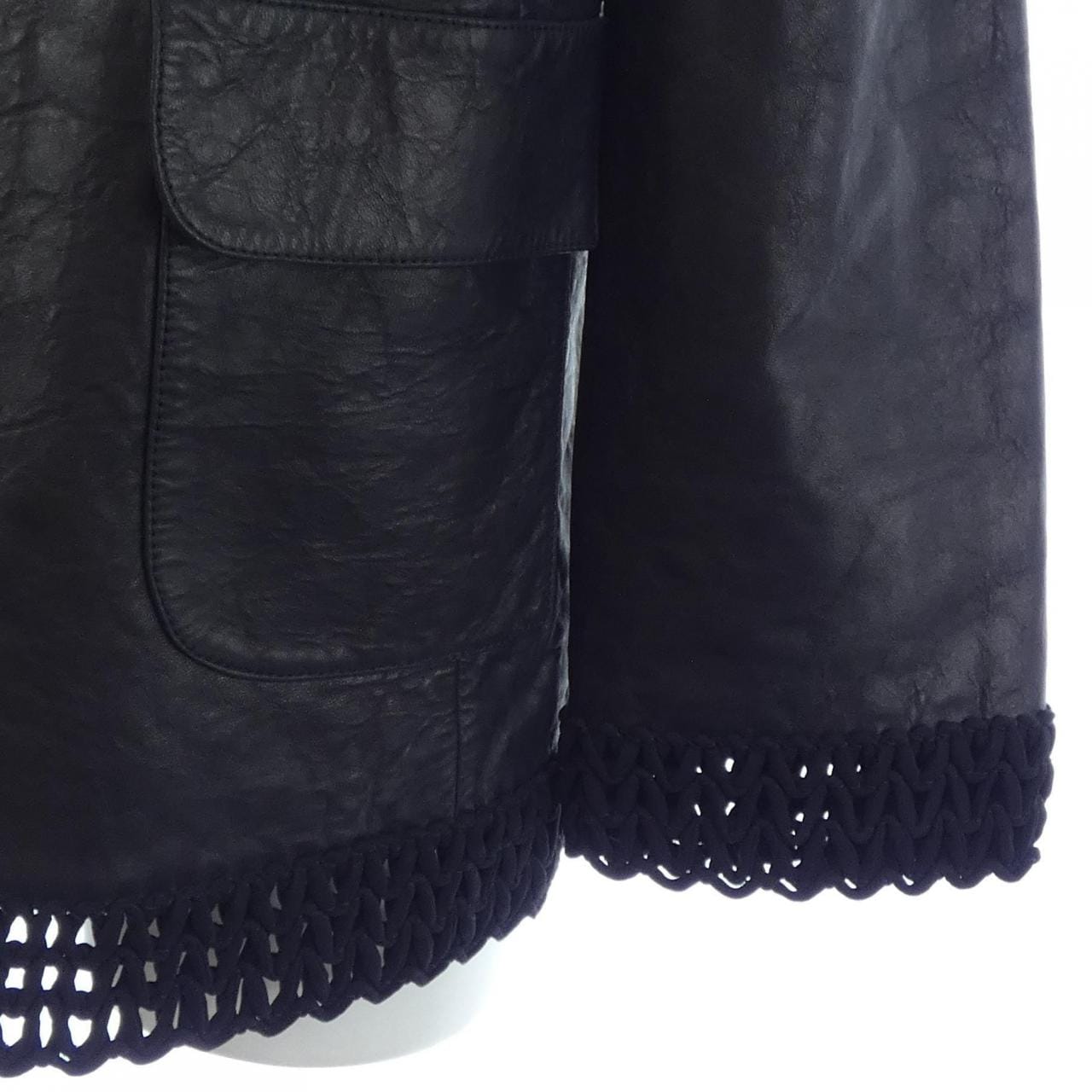 シャネル CHANEL P57938C00280 17C レザージャケット