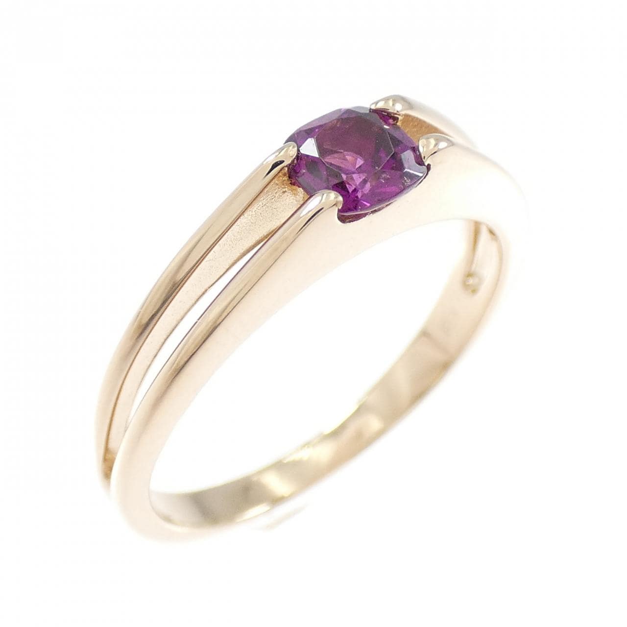 K18PG ガーネット リング