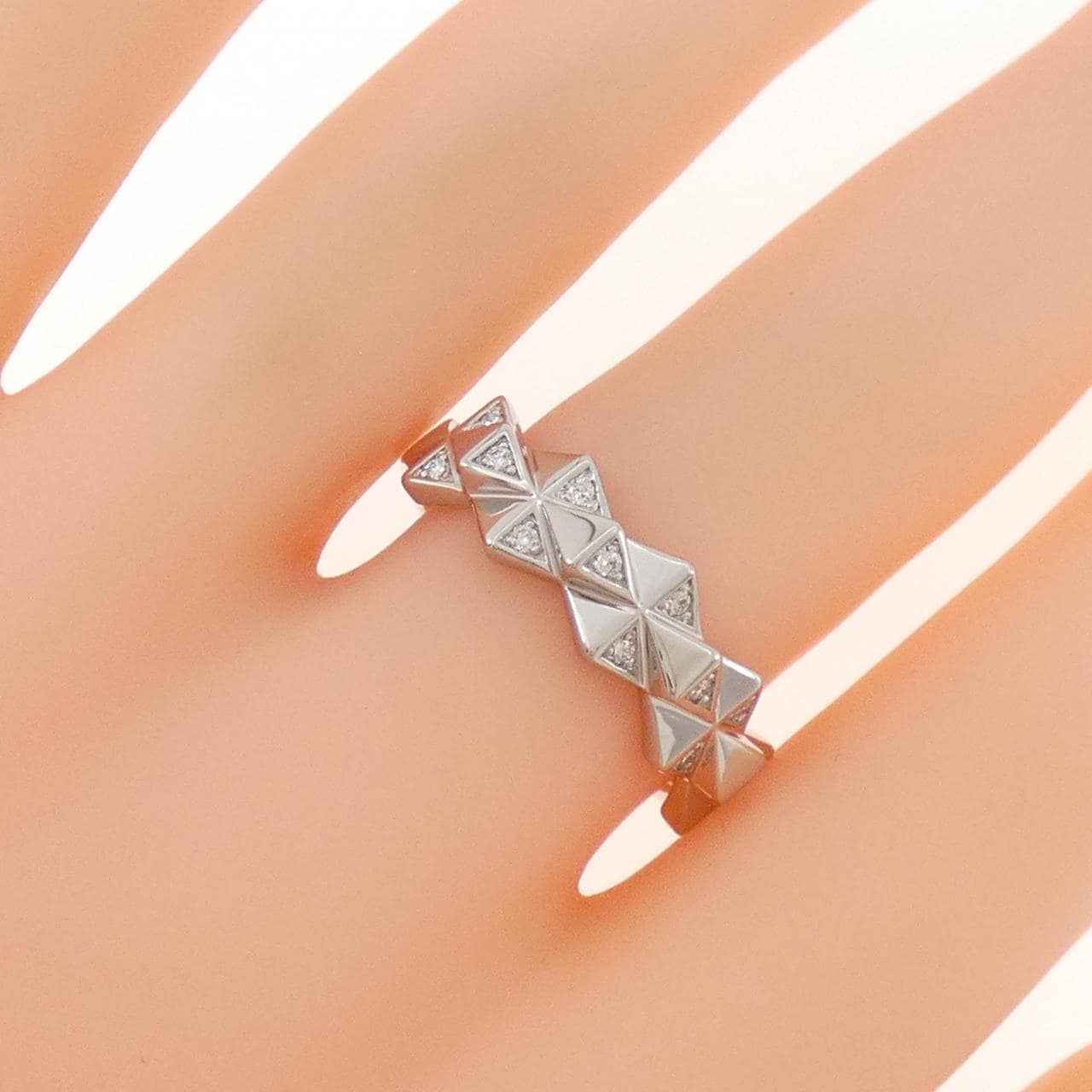 ジーエスティービー ダイヤモンド リング 0.10CT