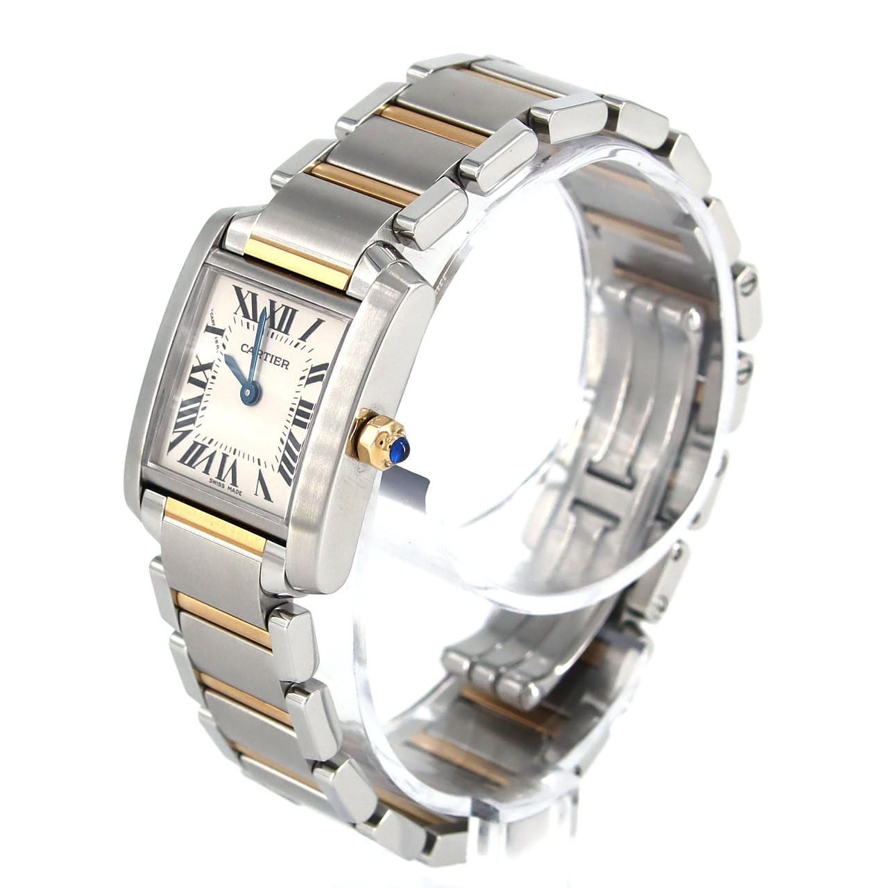 Cartier Tank Francaise SM two tone W51007Q4 SSxYG Quartz