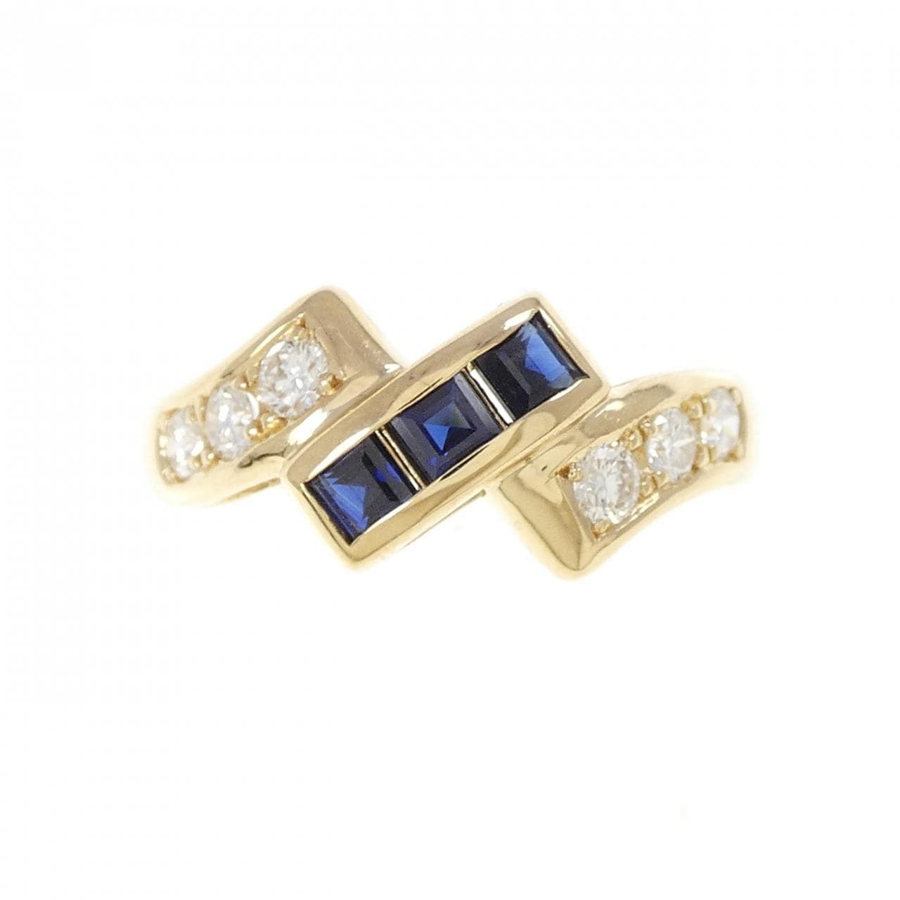 ポーラ サファイヤ リング 0.33CT