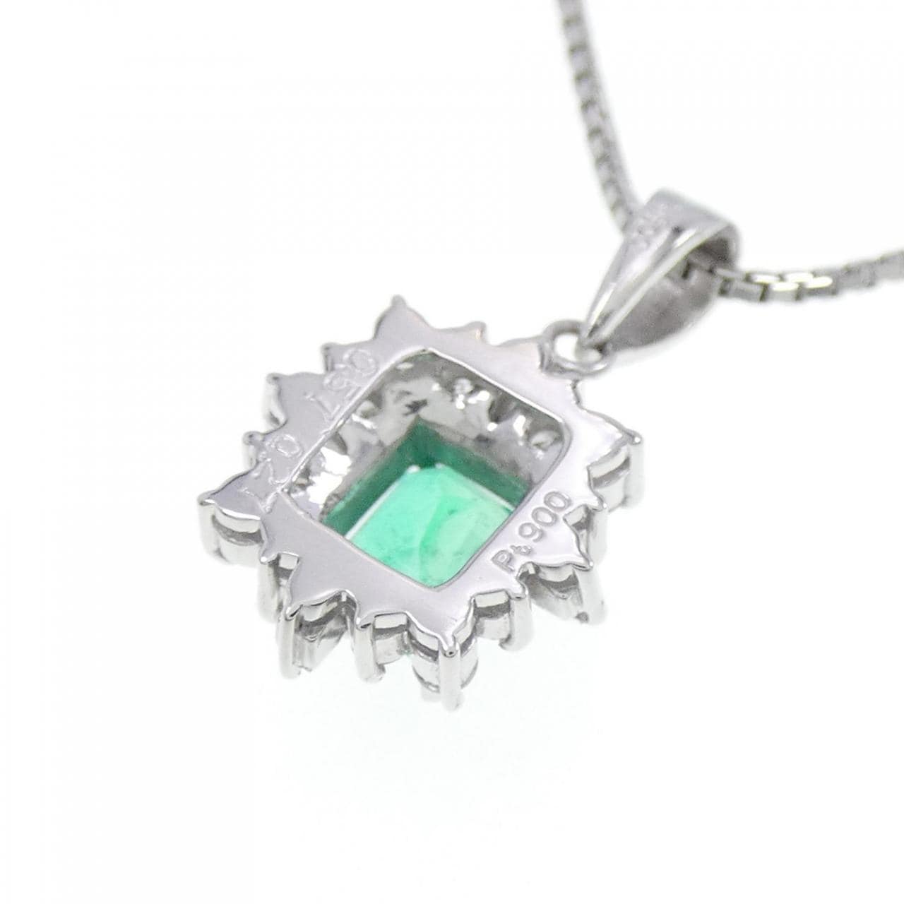 PT Emerald Necklace 0.57CT