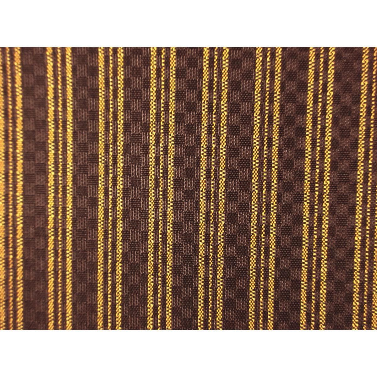 【新品】着尺反物　本場黄八丈