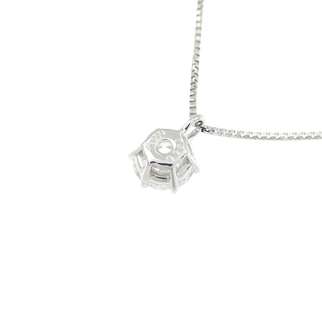 PT900/PT850 ダイヤモンド ネックレス 0.350CT F SI1 Good